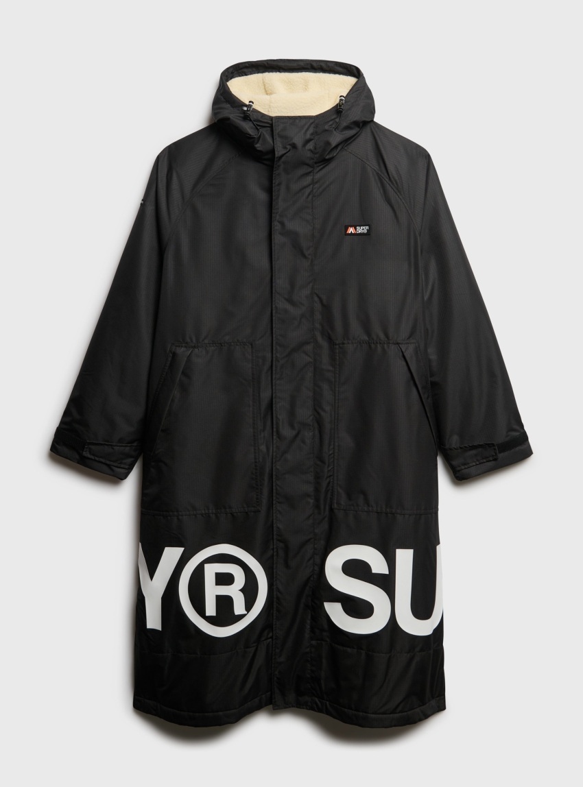 Superdry Superdry Robe Jacket - Black & White