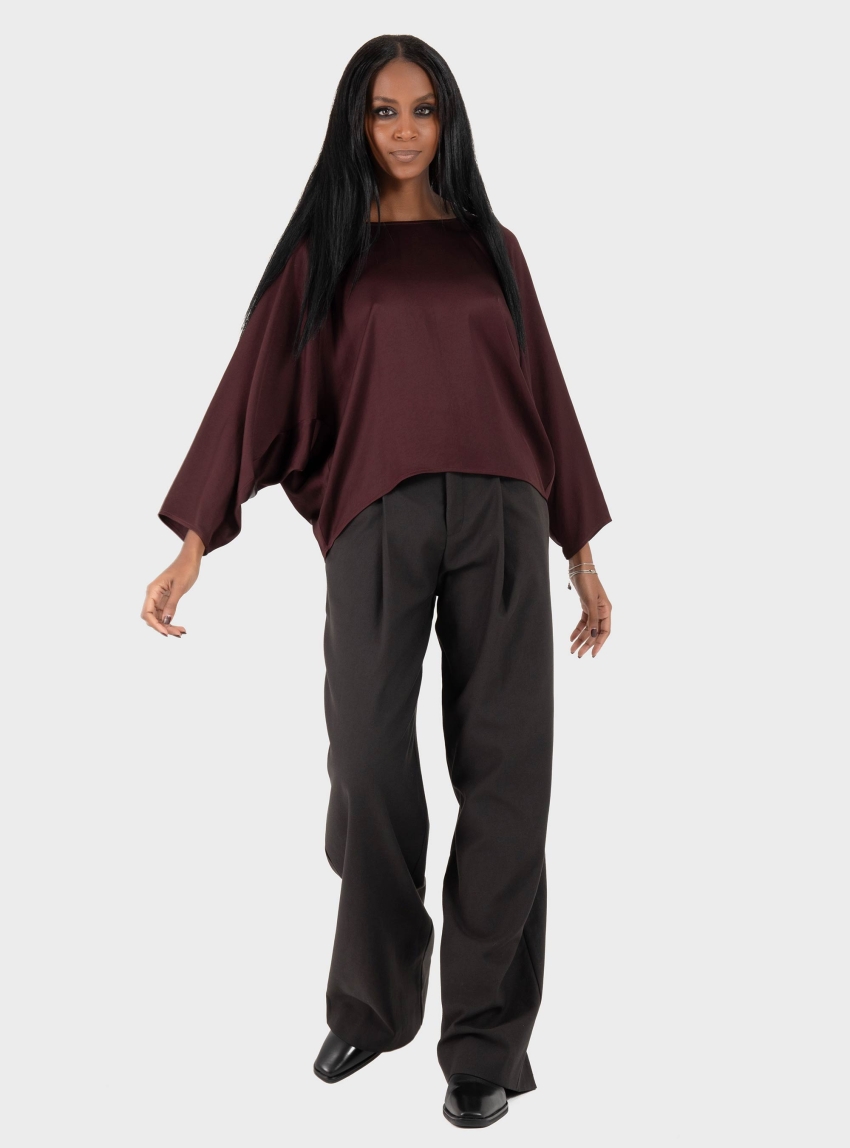 Black & Black  PANTS - Black