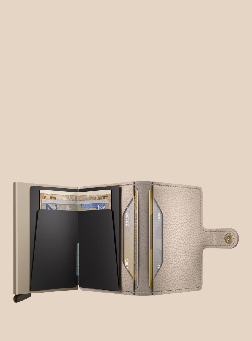 Secrid Miniwallet Pebble Latte - Ecru