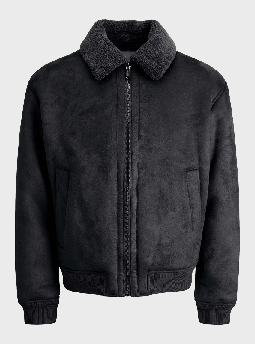 Jack & Jones Premium Luke Bomber Jacket - Black