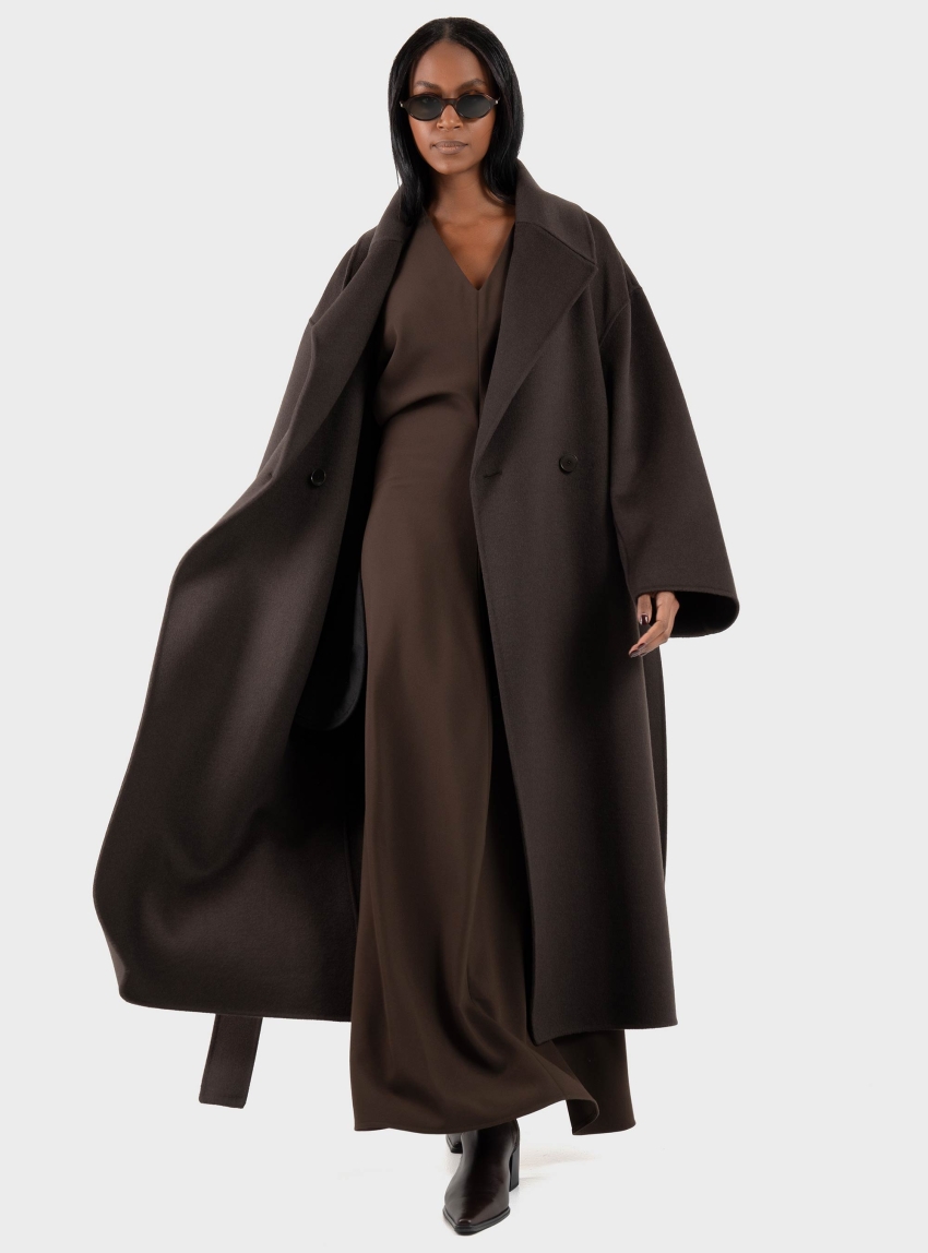 Souvenir Frida Long Dress - Brown