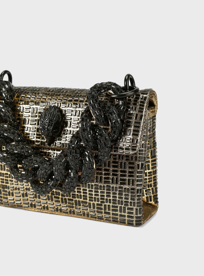 Kurt Geiger Mini Kensington Chain Bag - Black