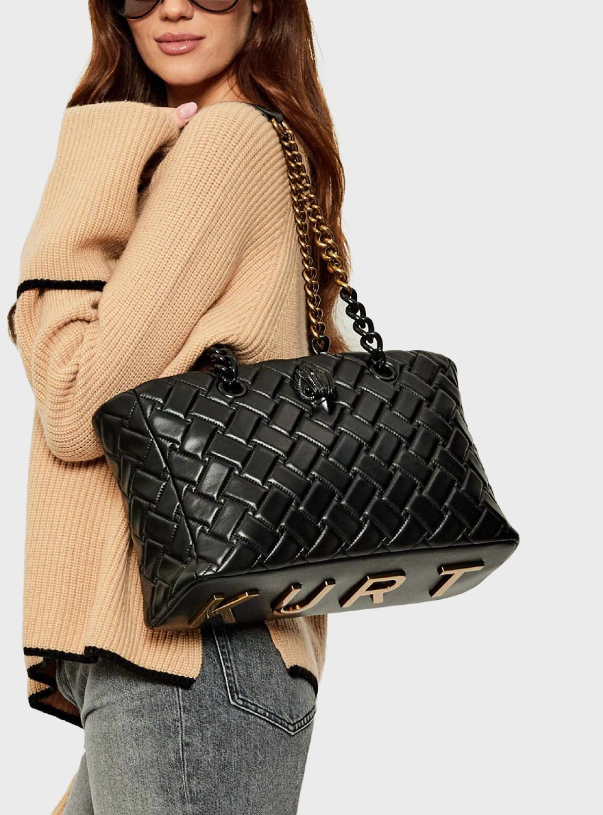 Kurt Geiger Kensington Shoulder Bag - Black