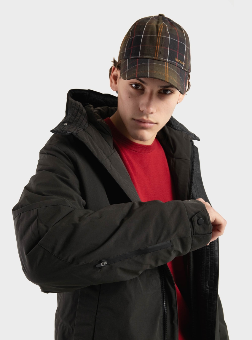 Krakatau SCHORL Long Parka - Dark Green