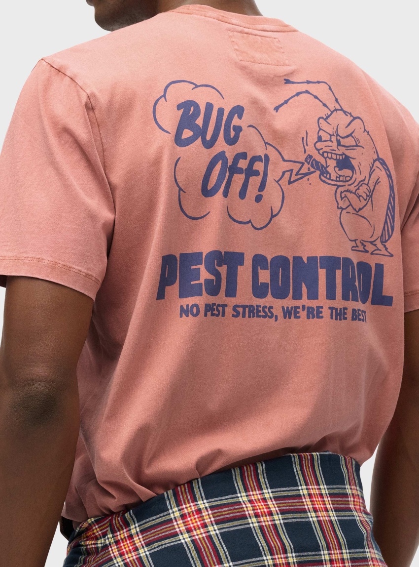 Superdry Trade Tools Oversized T-Shirt - Papaya