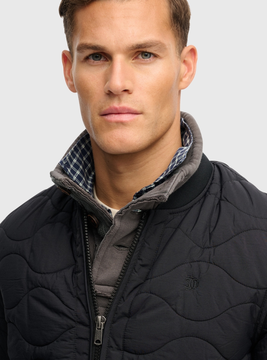 Superdry Military Liner Jacket - Jet Black