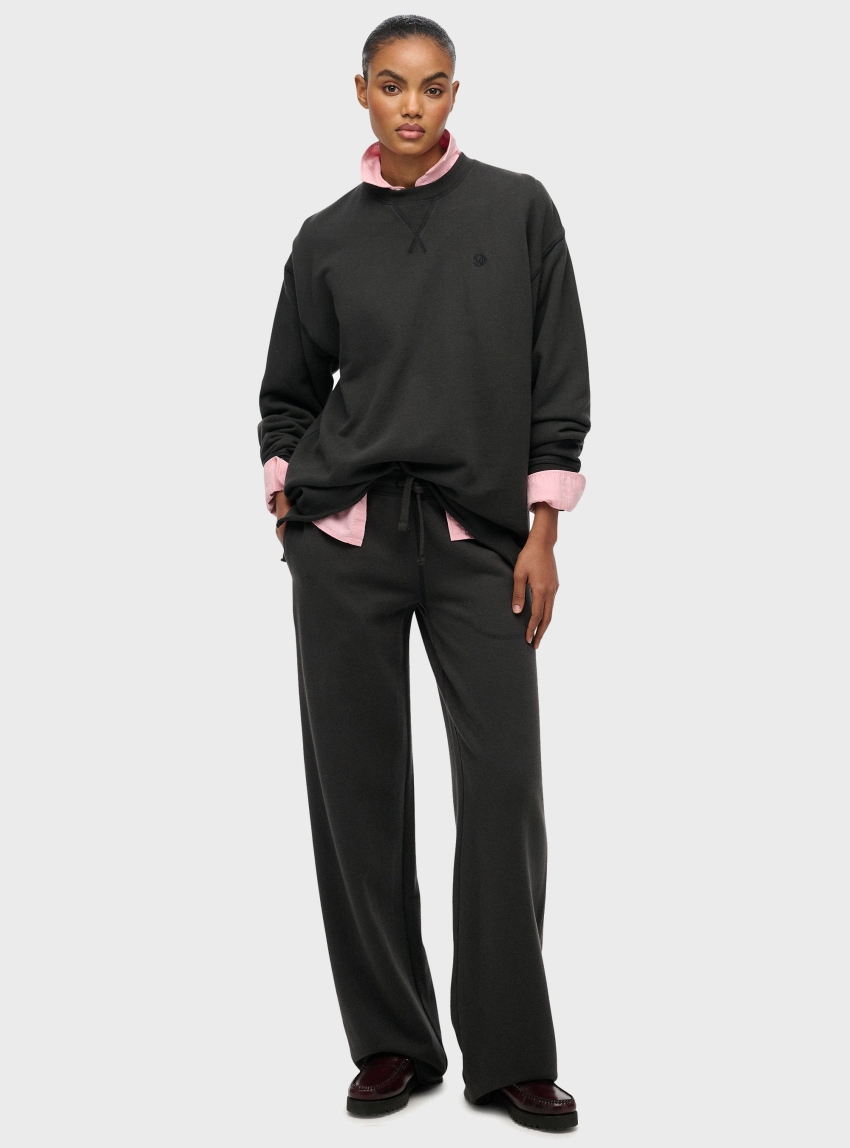 Superdry 100% Organic Cotton - Washed Black