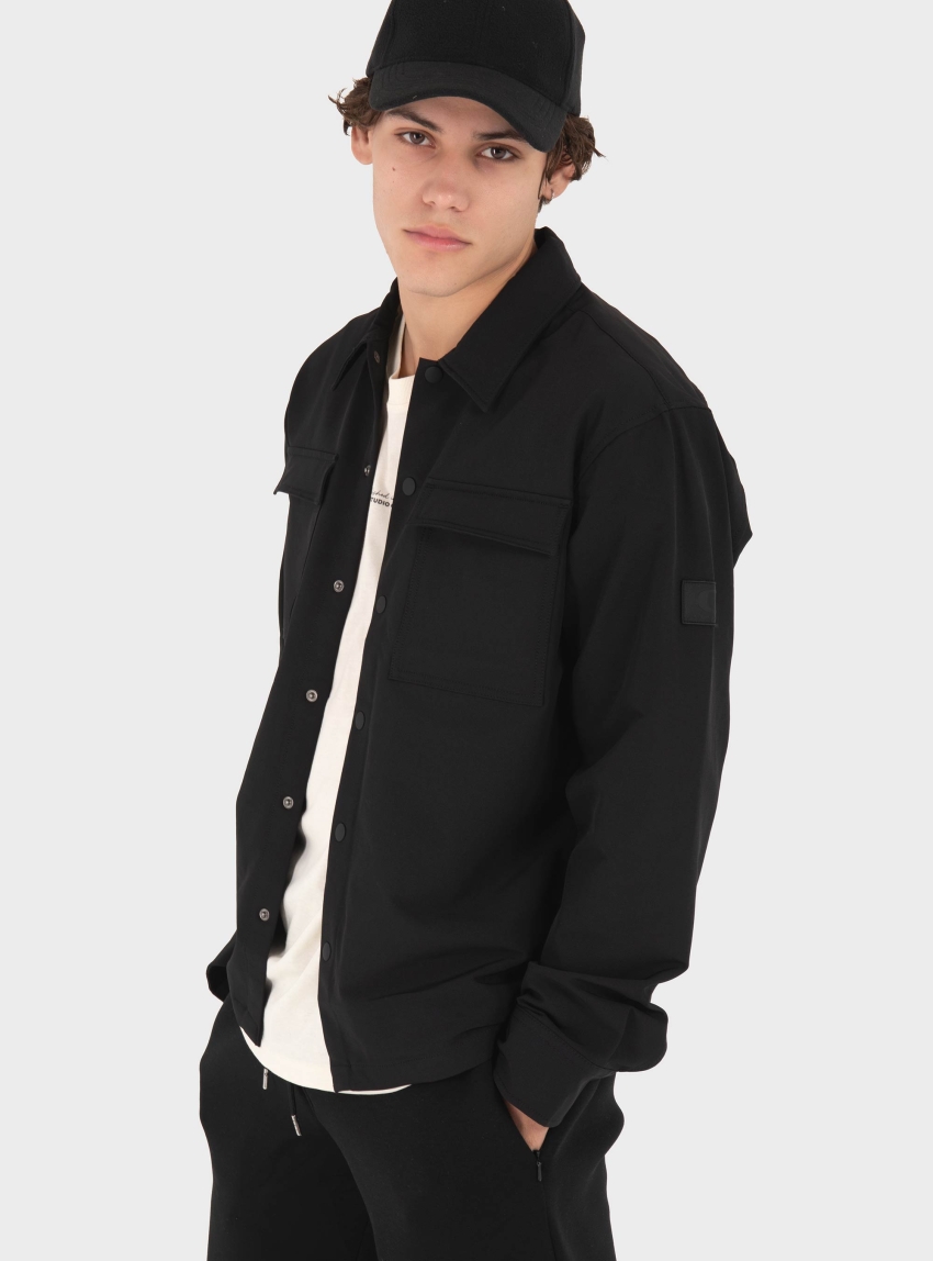 Jack & Jones Jcopoint Commute Travel Shirt - Black