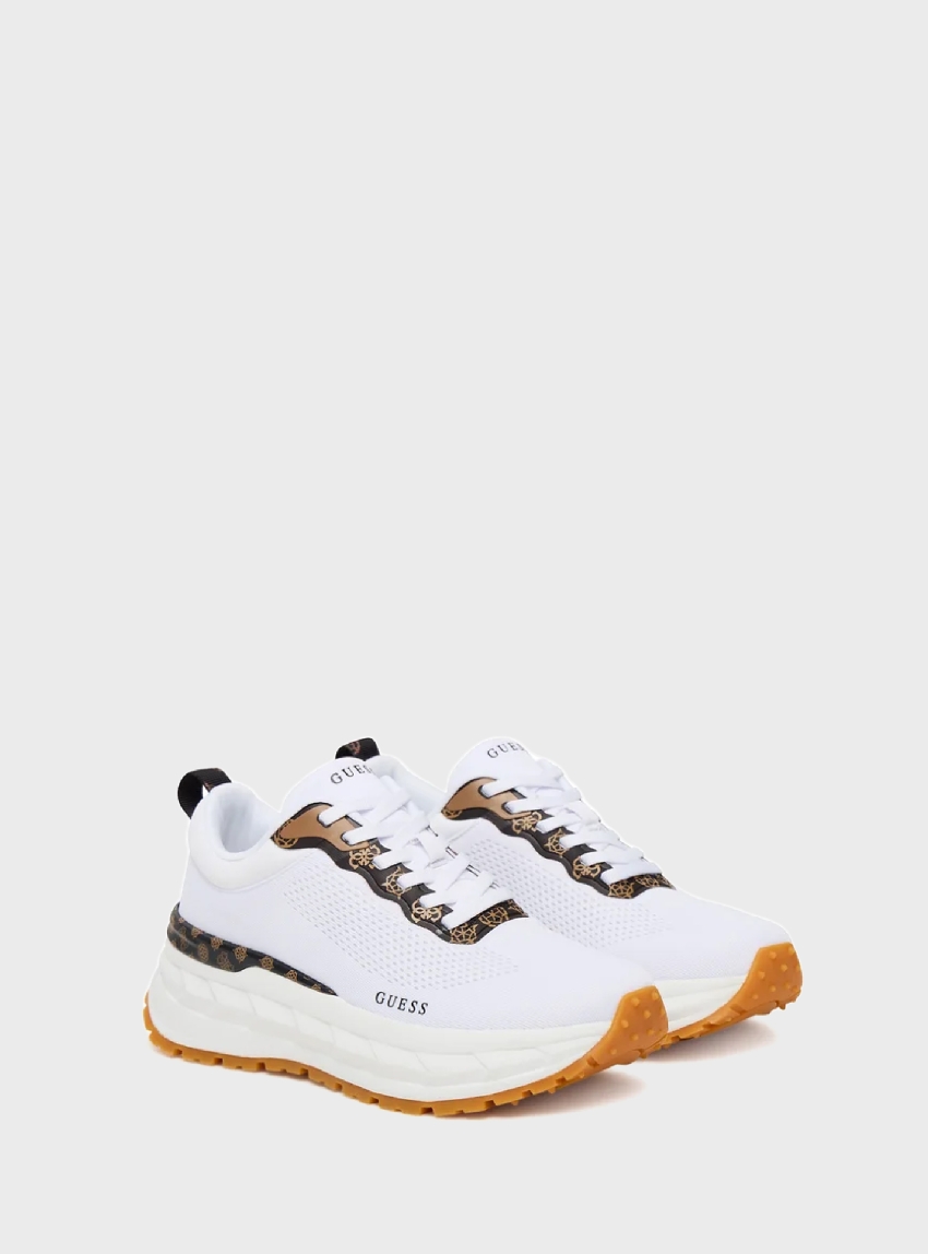 Guess Runit G Logo Running Shoes - White