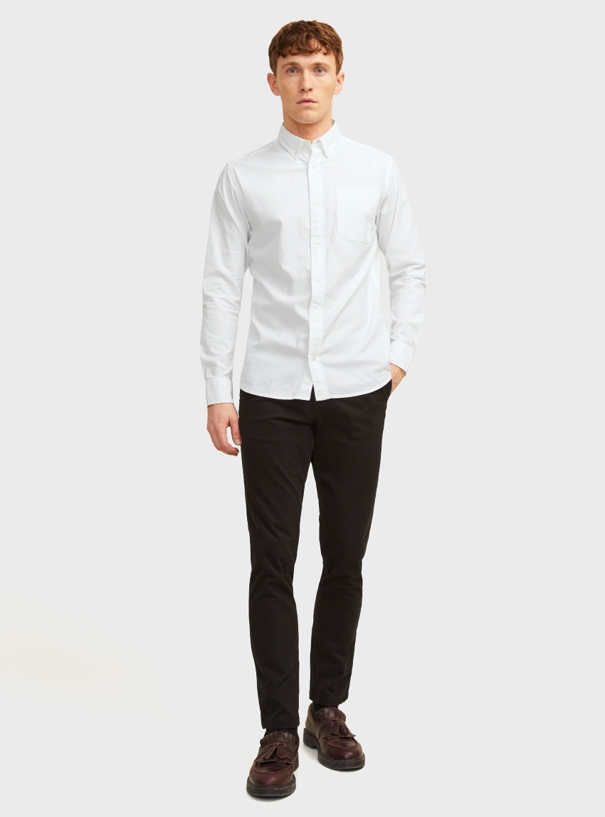 Jack & Jones Premium Brook Oxford Shirt - White