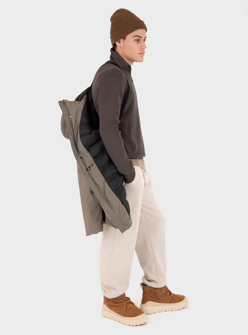 Gianni Lupo Long Jacket - Olive 