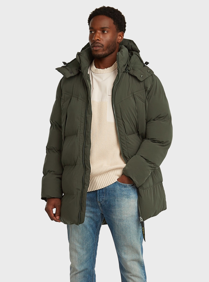 G-Star G-Whistler Padded Hooded Parka 2.0 - Dark Grey