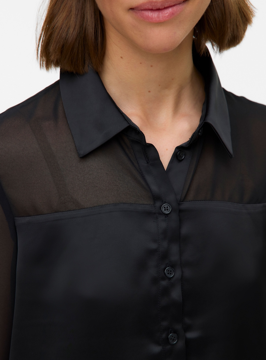 Vero Moda Hallie Shirt - Black