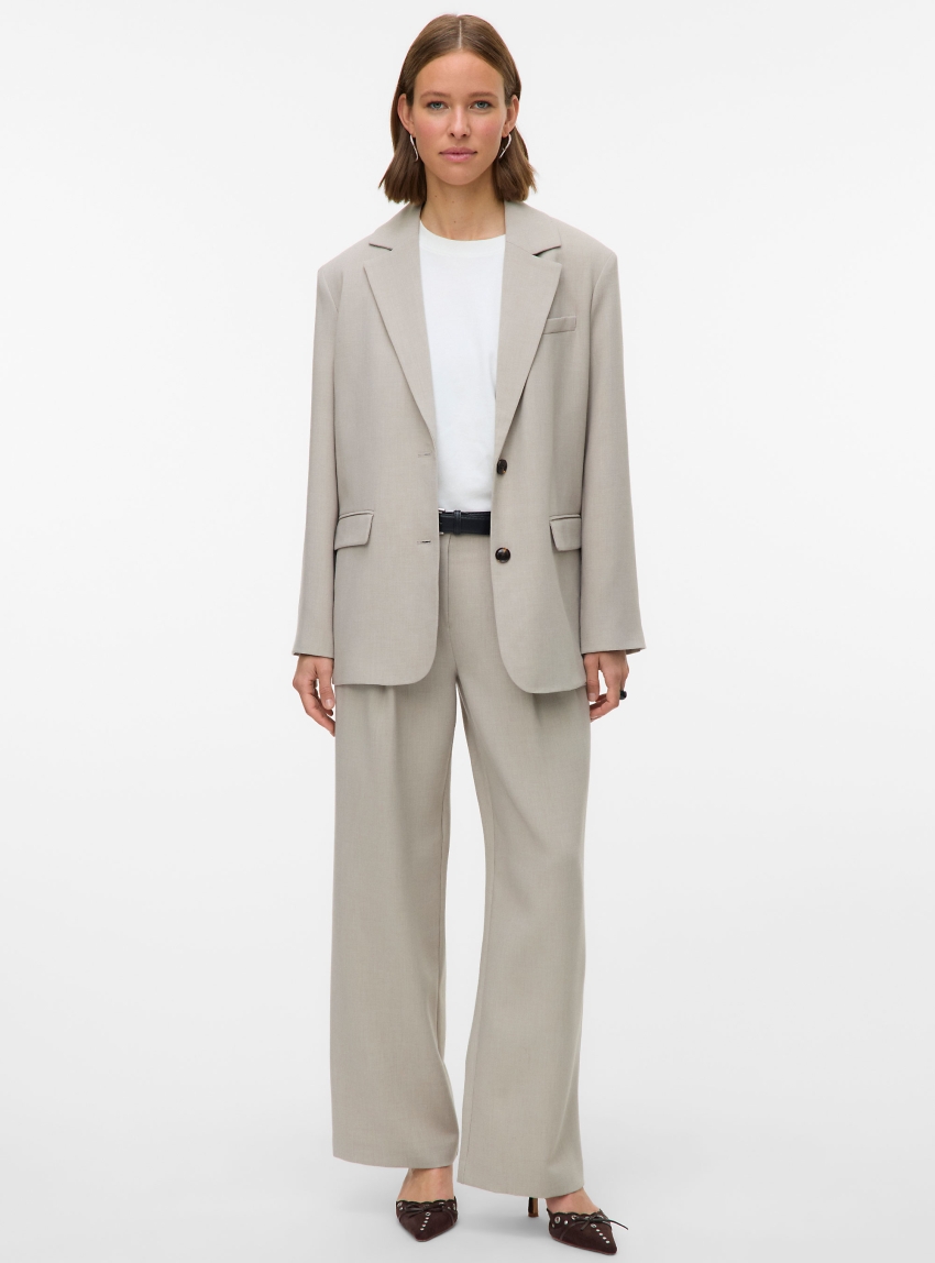 Vero Moda Michell Oversized Blazer - Ecru