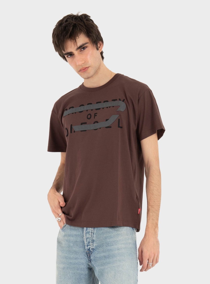 Diesel T-Norm-V11 T-Shirt - Brown