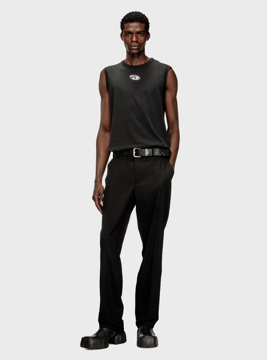 Diesel T-Bisco-Iod Tank Top - Black