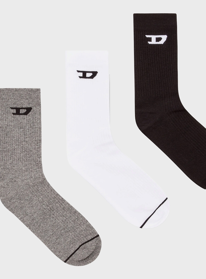 Diesel Skm-D-Tennis-Crew-17,5 Socks - Multi Colors