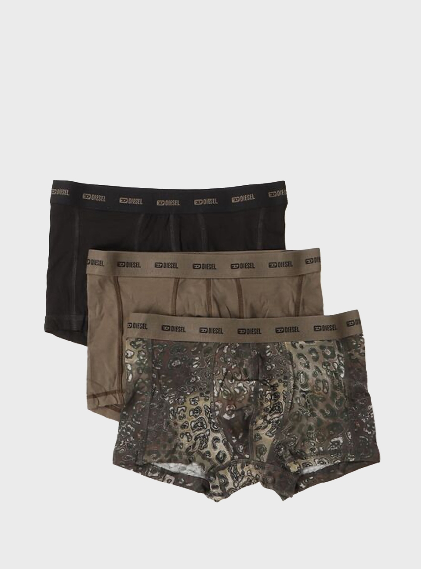 Diesel Damien-Utlt-3Pack Boxer-Shorts - Multi Colors