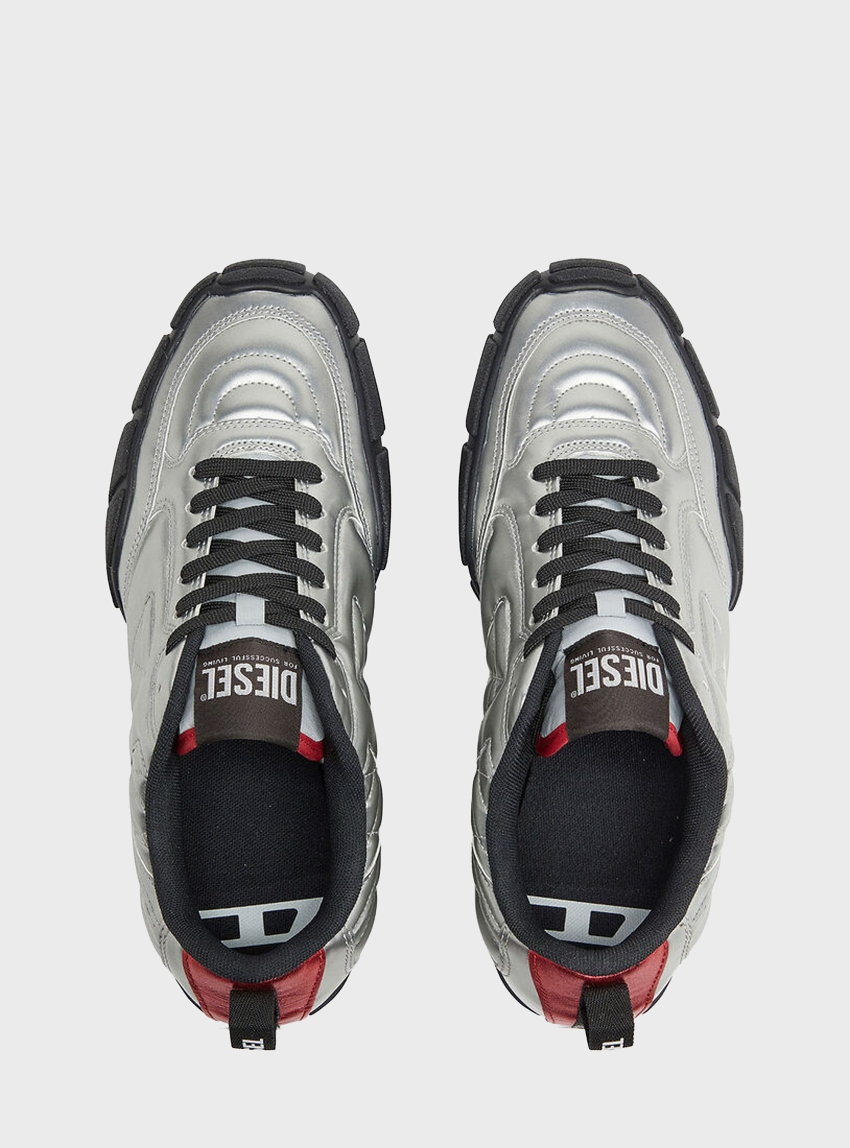 Diesel Pagodha S-Pagodha Low Sneakers - Silver