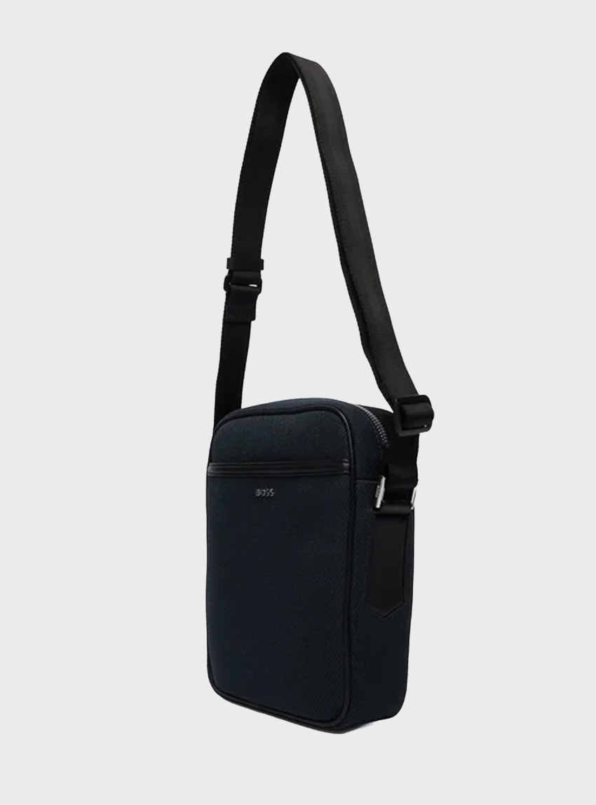 BOSS Bag Dakkar_NS Zip - Dark Blue