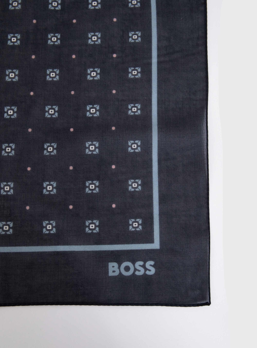 BOSS Scarf Lorice_55*55 - Dark Blue