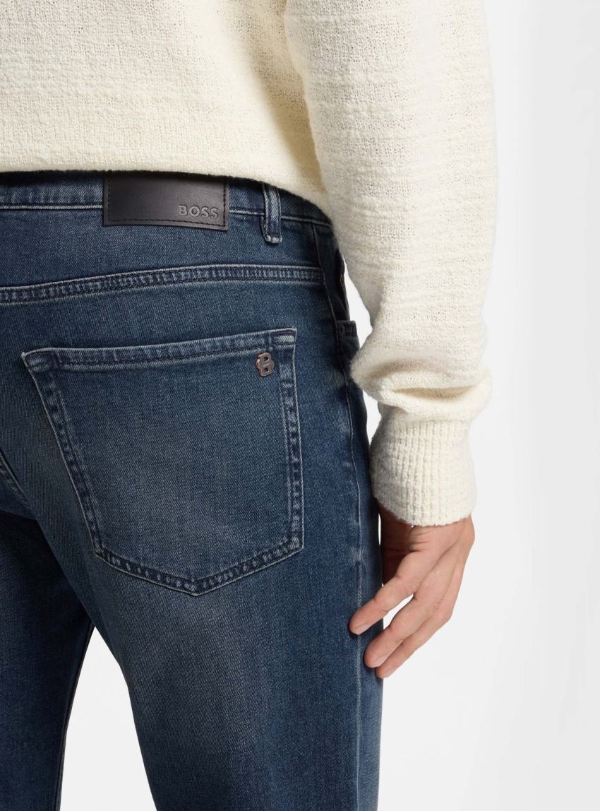 BOSS Regular Fit Jeans RE.MAINE BO - Dark Aged Denim