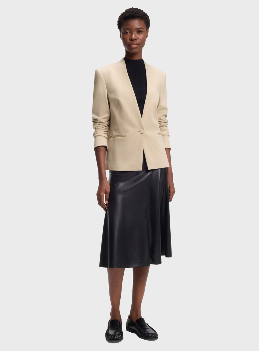 BOSS Regular-Fit Blazer In Stretch Jersey  Jemma1 - Beige