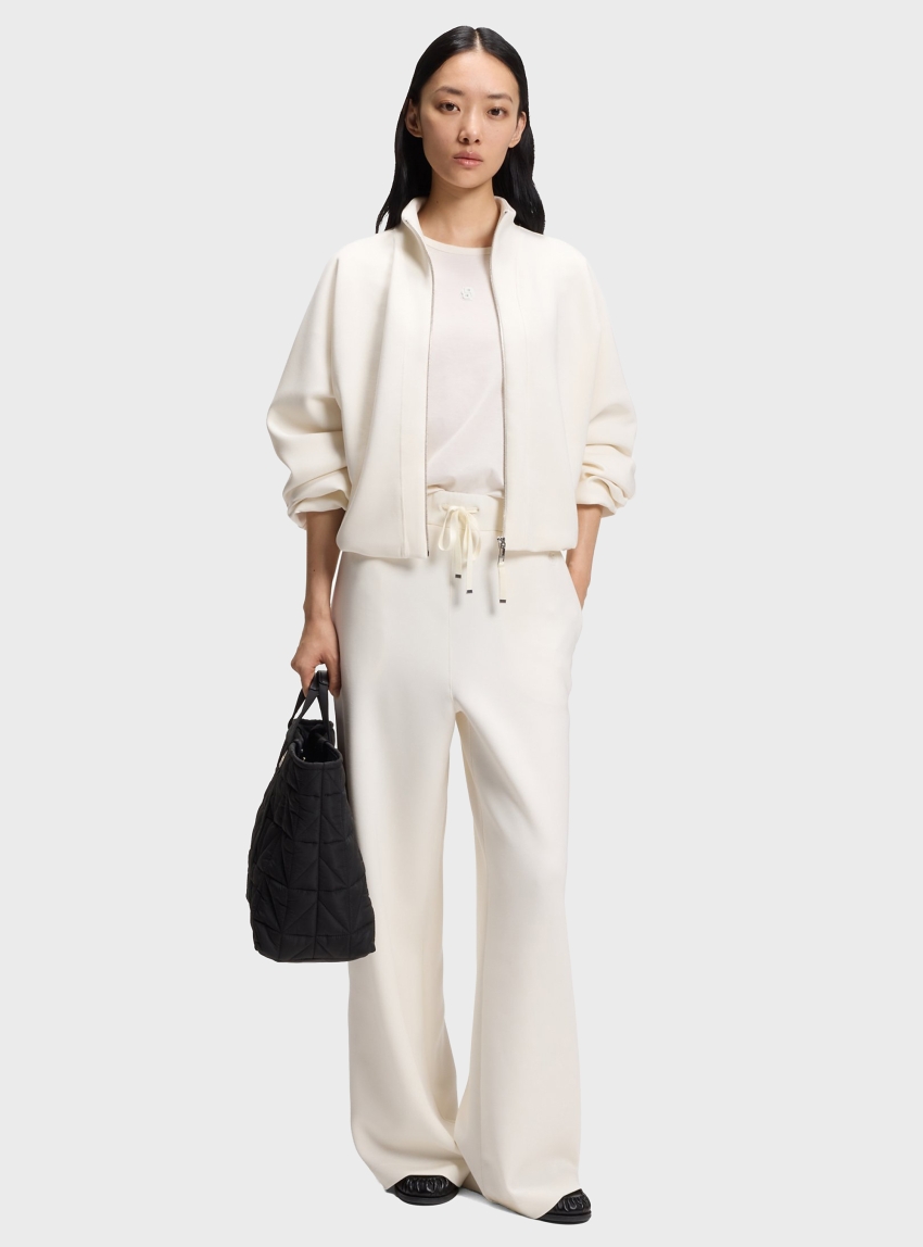 BOSS Relaxed-Fit Tracksuit Bottoms With Double B Monogram  Epesya - Off White