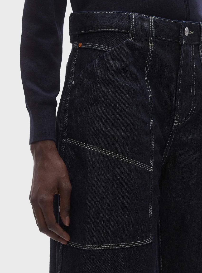 BOSS Balloon-Leg Jeans  C_CARGO BALLOON 1.0 - Unwashed Denim