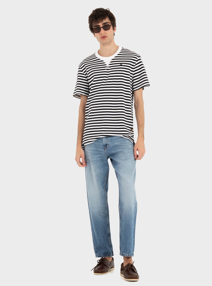 HUGO Relaxed Fit Jeans HUGO 838 - Medium Aged Denim