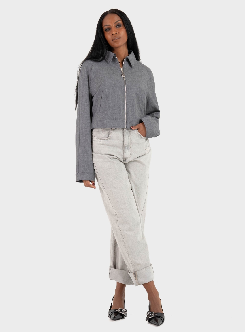 HUGO Short Blazer Amenisa-1 - Grey