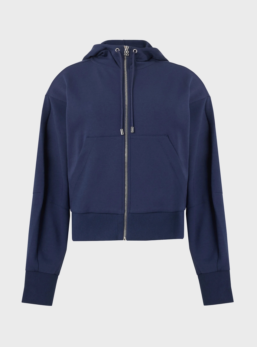 HUGO Zip Hoodie Dumanji - Navy