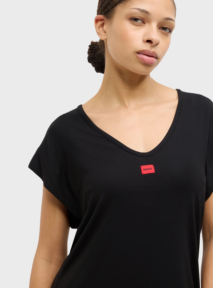 HUGO Beach Dress SIGNATURE - Black