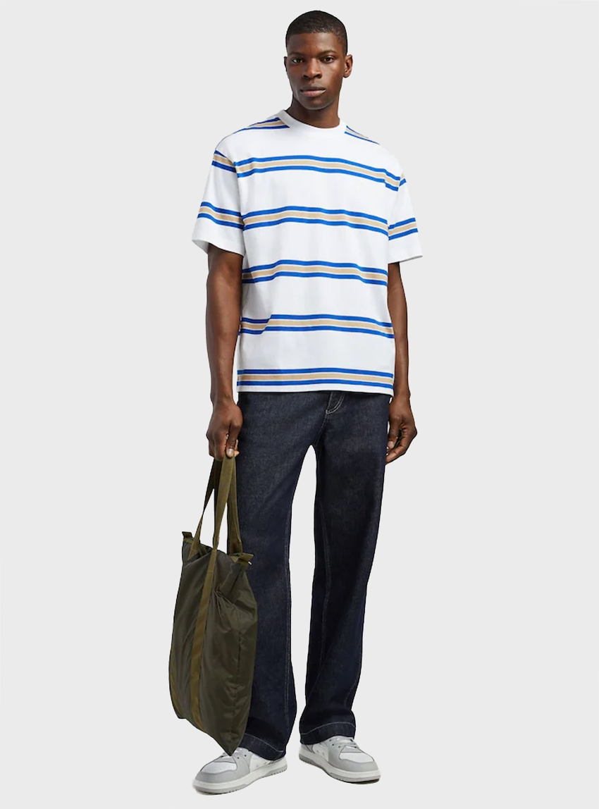 HUGO Cotton-Jersey T-Shirt Nolisto - White