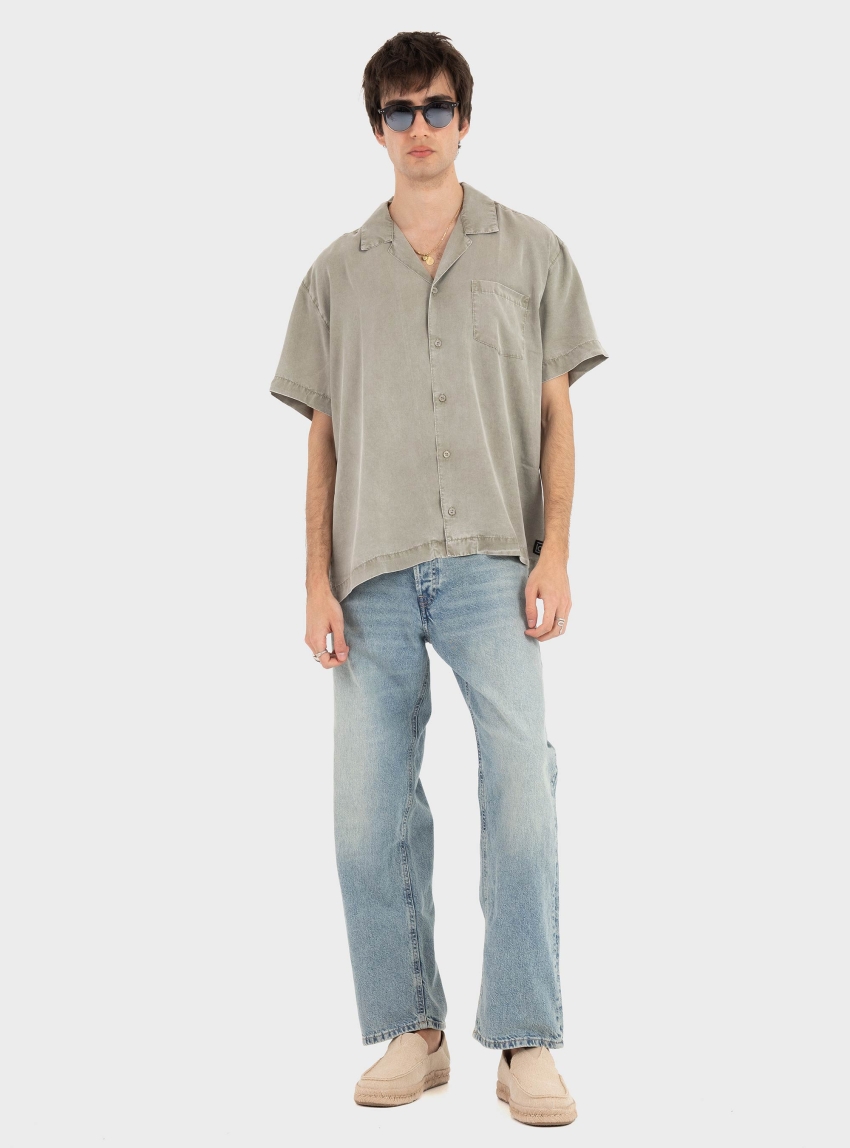 Jack & Jones Eddie Original Loose Fit Jeans - Light Aged Denim