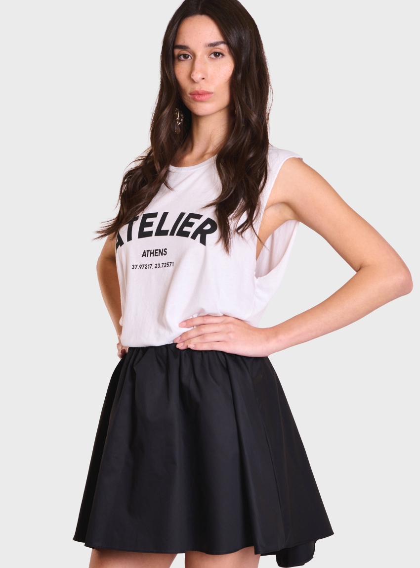 Atelier by Collectiva Noir Atelier Top - White