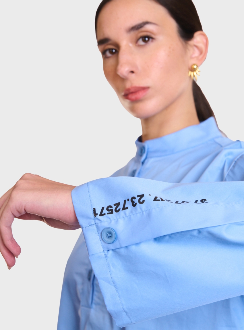 Atelier by Collectiva Noir Elan Top - Blue