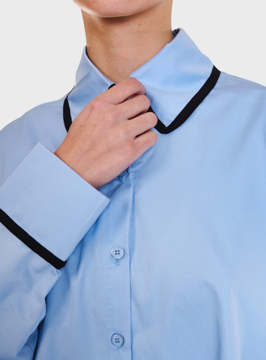 Atelier by Collectiva Noir Miste Shirt - Blue