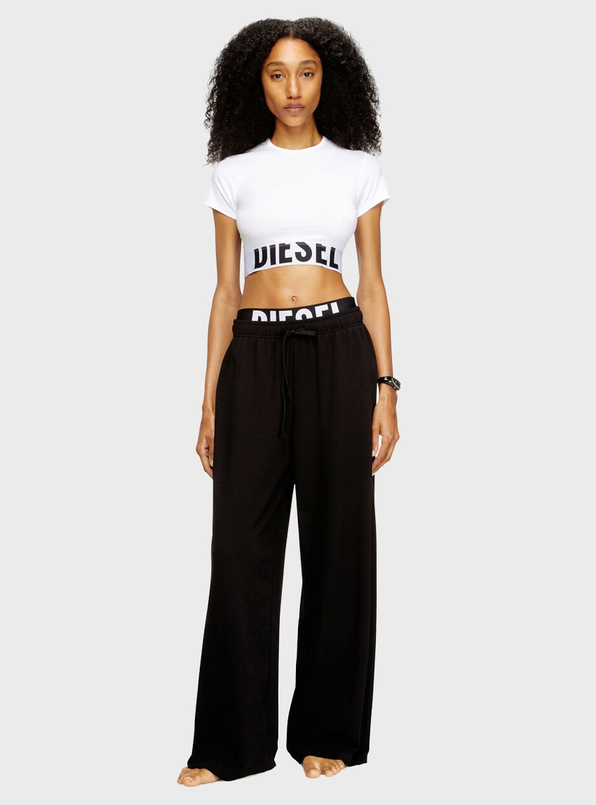Diesel LESLIE-D-POP Sweat Pants - Black