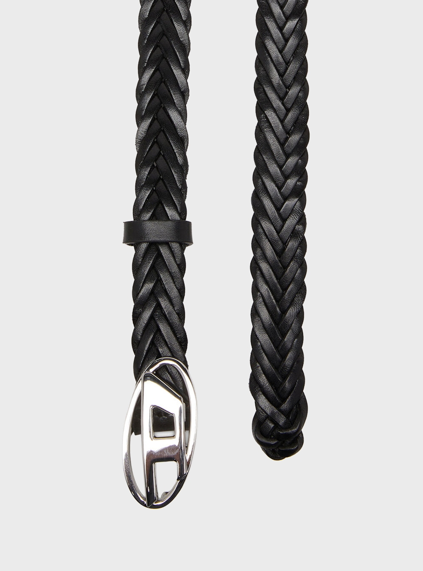 Diesel OVAL D LOGO B-1DR 20 belt - Black
