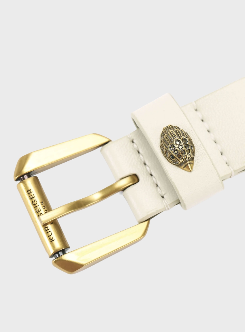 Kurt Geiger Kurt 30 Belt - Bone