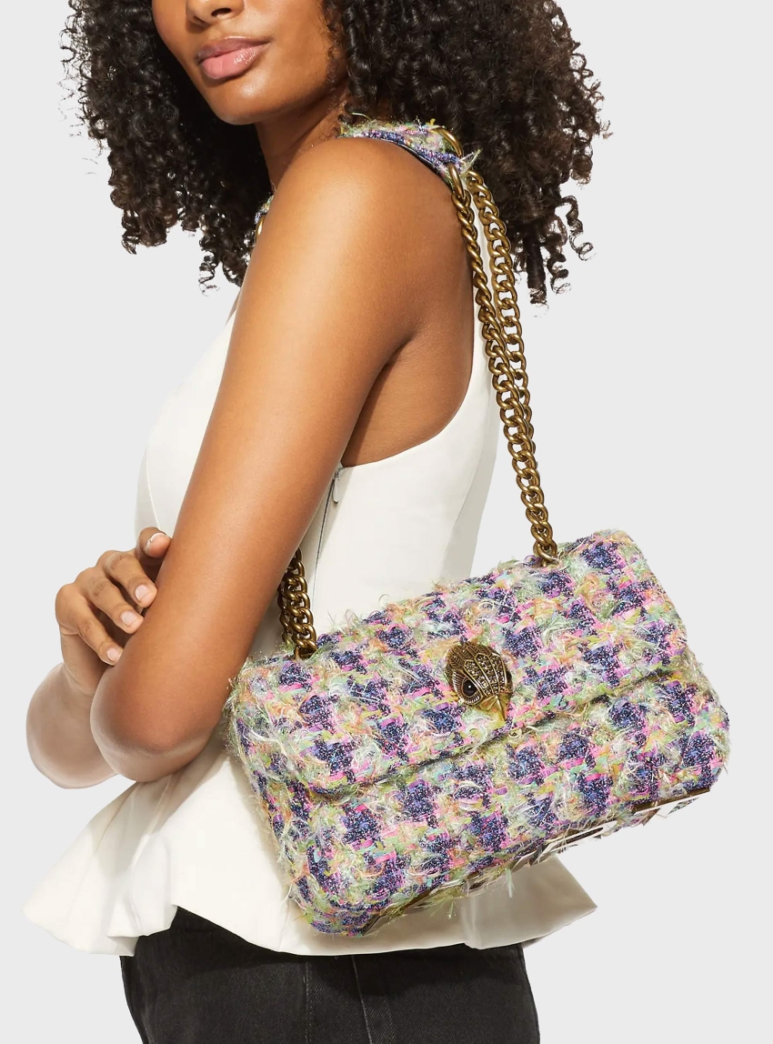 Kurt Geiger Kensington Flap Shoulder Bag - Multi Colors