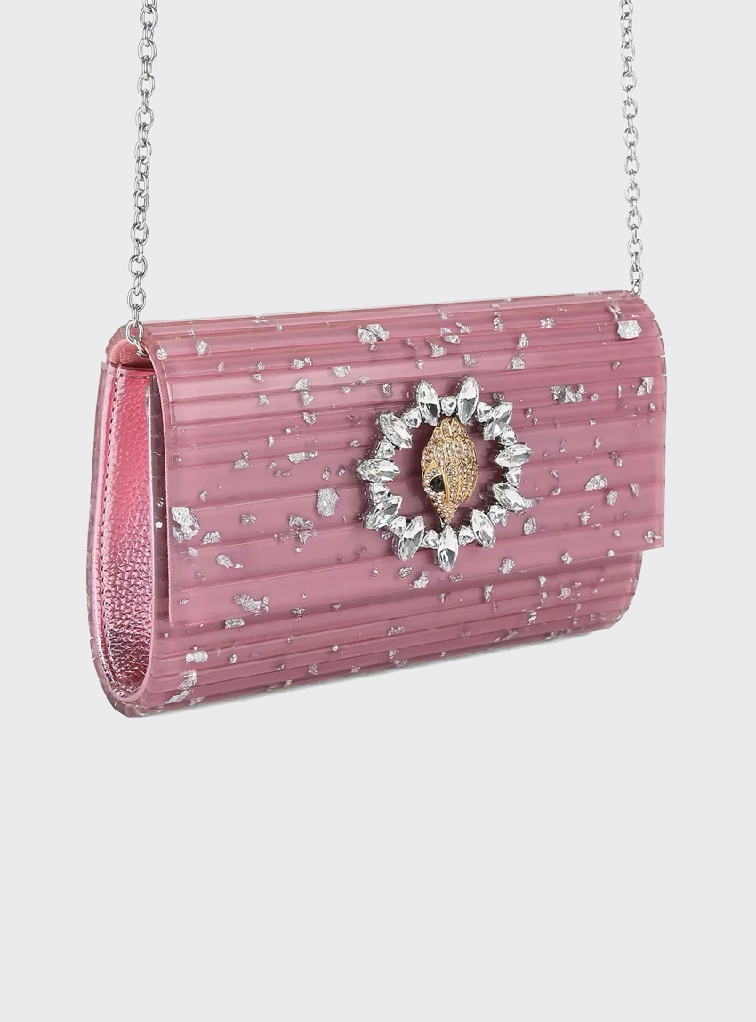 Kurt Geiger Party Eagle C Clutch - Pink