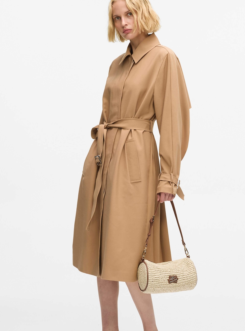 Karl Lagerfeld K/Autograph Tubular Bag - Natural