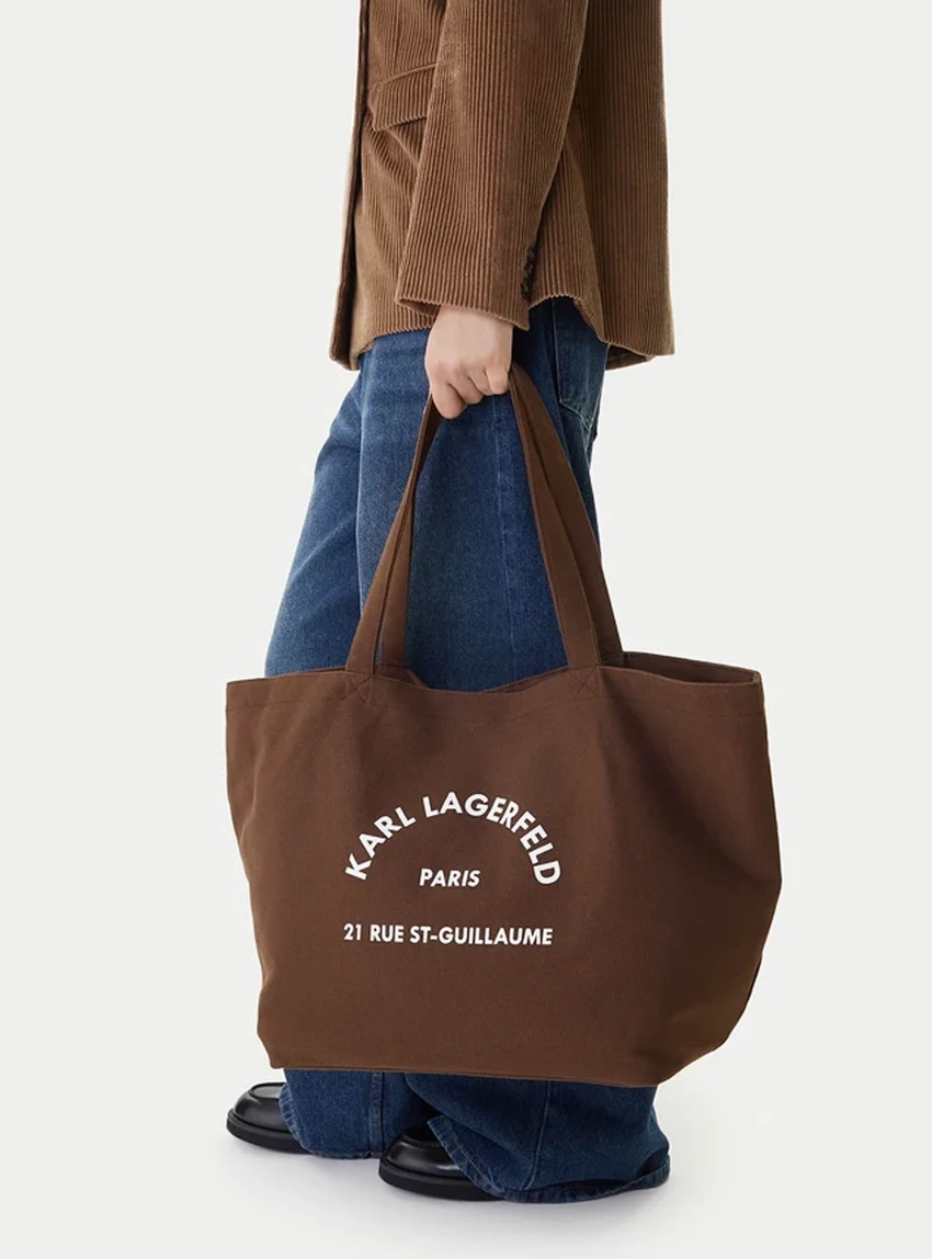 Karl Lagerfeld Rue St-Guillaume Shopper - Brown
