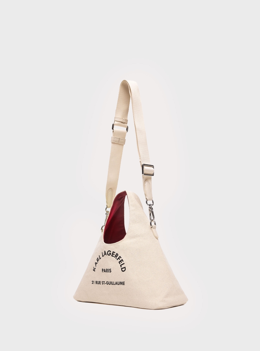 Karl Lagerfeld K/Rsg Sling Mini Hobo Bag - Natural