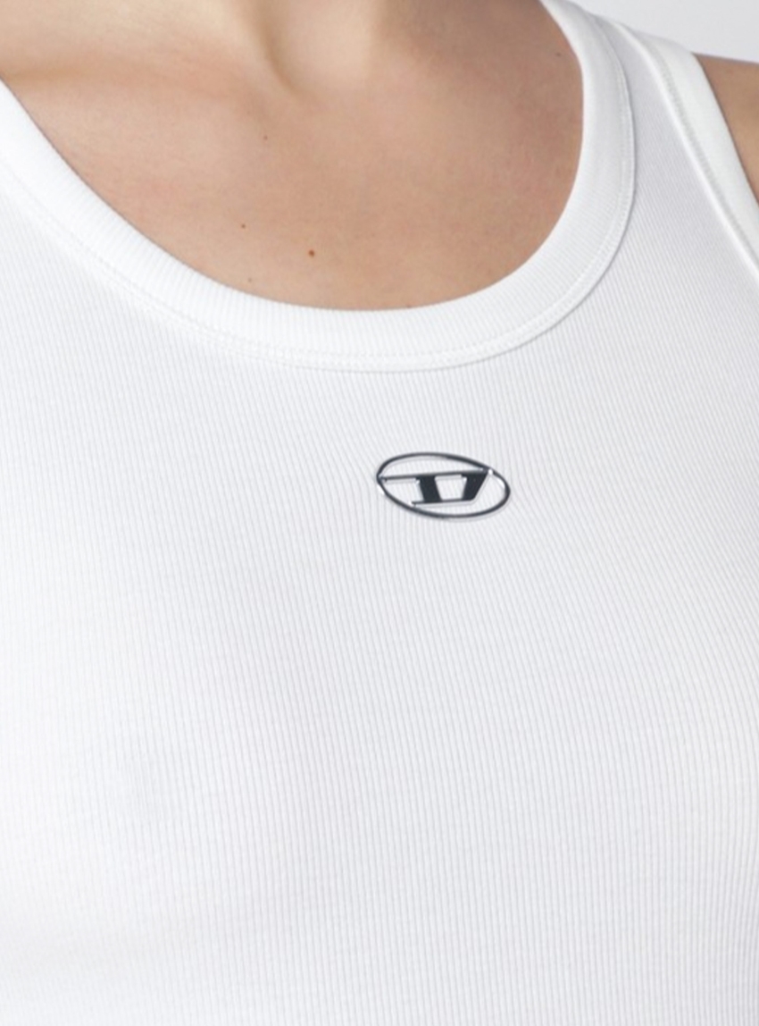 Diesel T-Anki-Od Tank Top - Off White