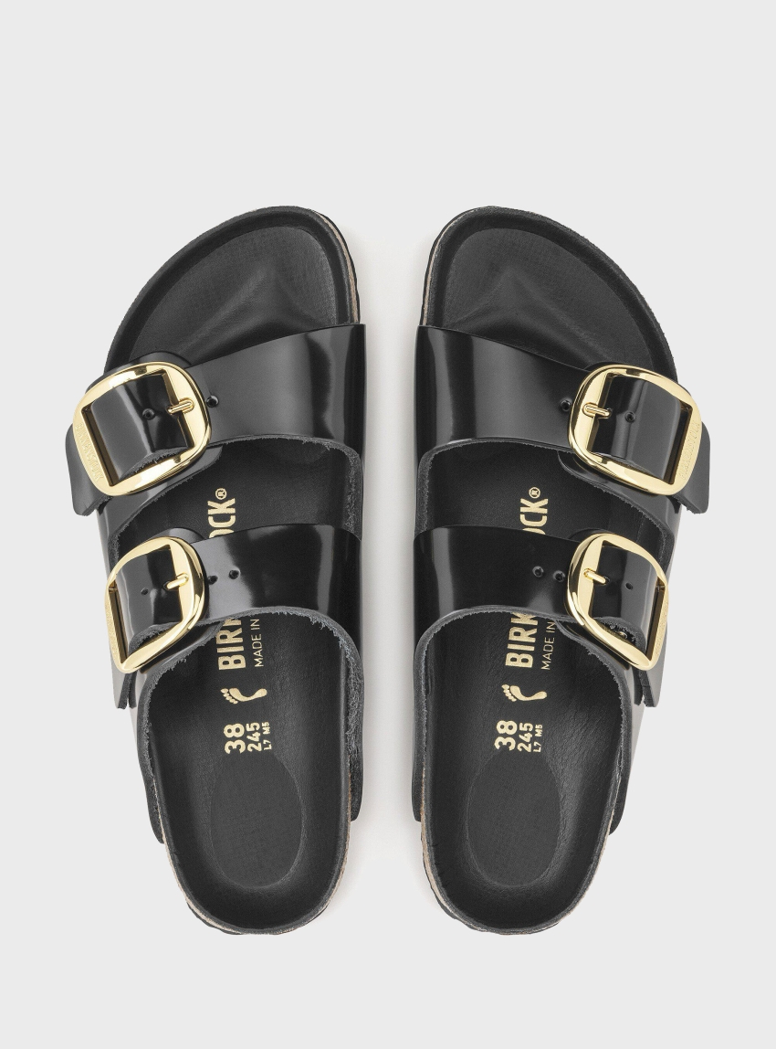 Birkenstock Arizona Big Buckle Regular Fit Sandals - Black