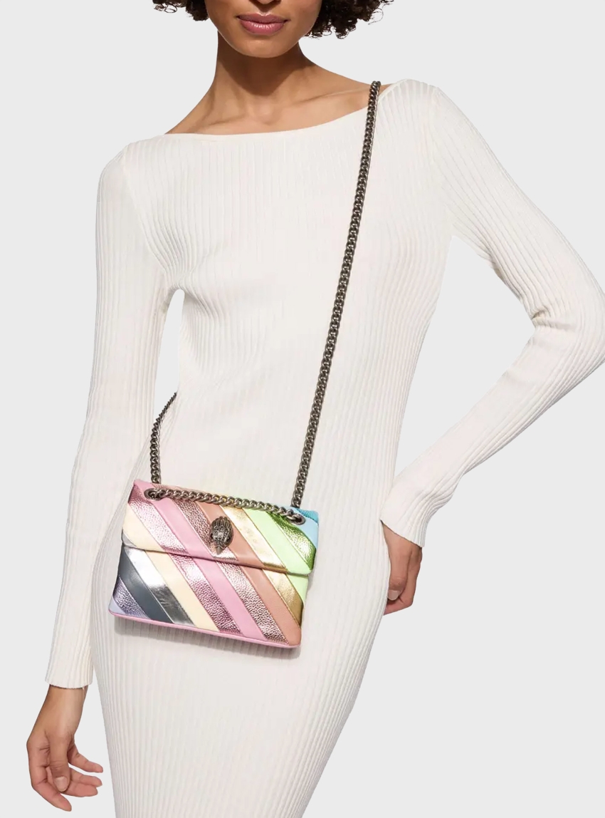 Kurt Geiger Mini Leather Kensington Bag - Multi Colors