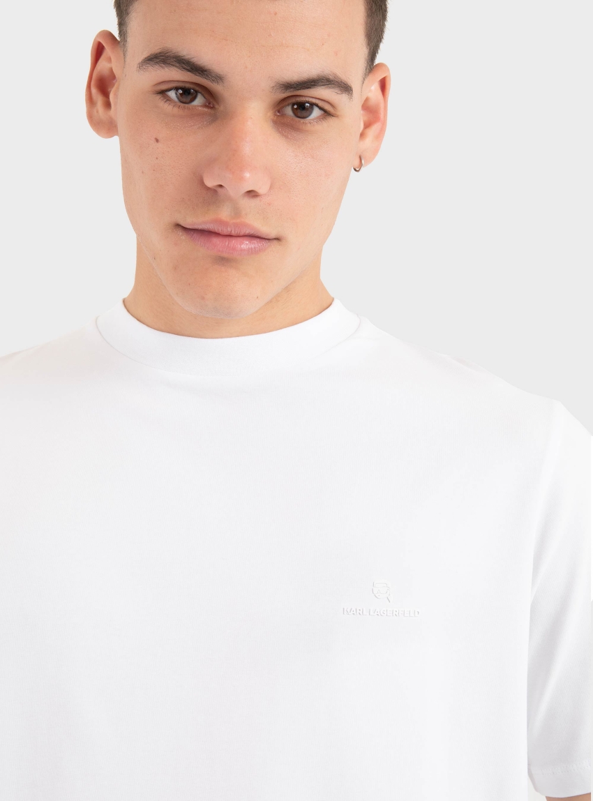 Karl Lagerfeld Regular Fit T-Shirt - White